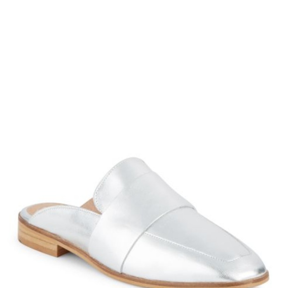 Free People at Ease Mule, Silver, New in box - Picture 3 of 7